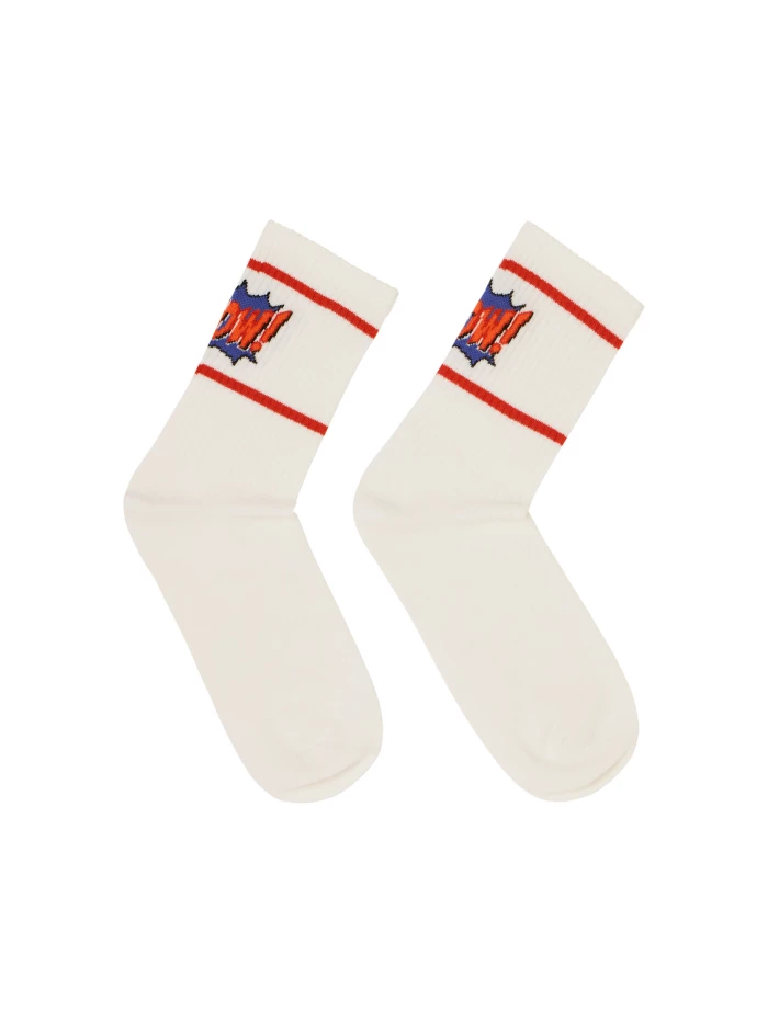 Lanius Socken "WOW" (GOTS) Kostenloser Versand international