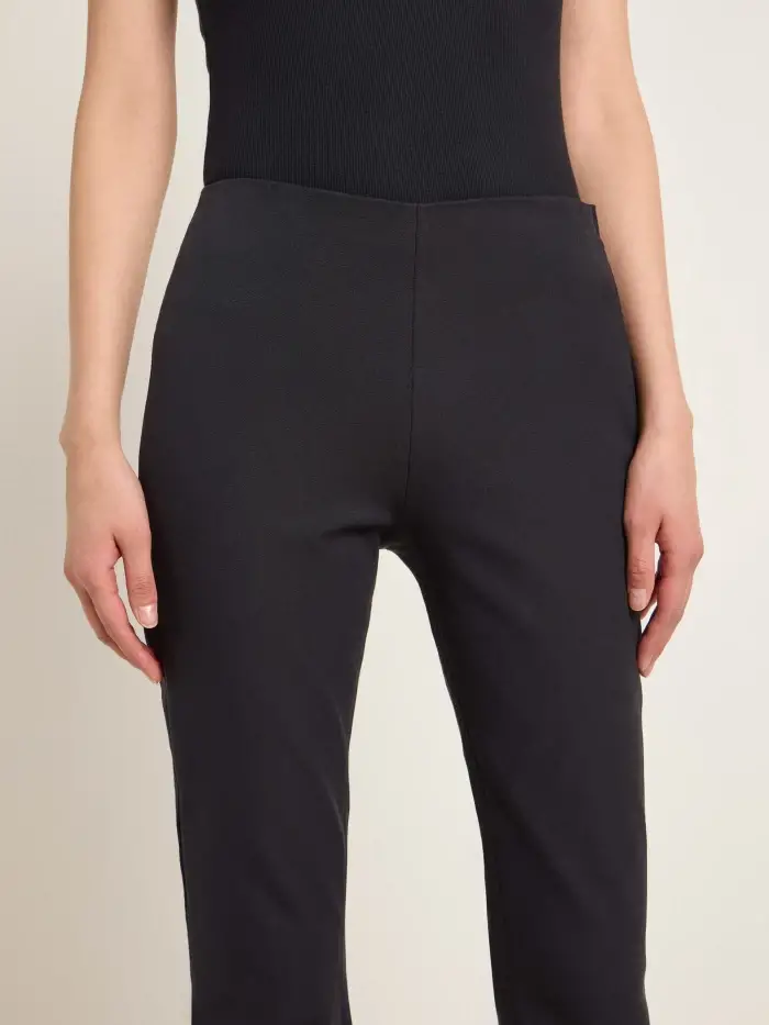 Lanius Hose mit ausgestelltem Bein (GOTS) Kostenloser Versand