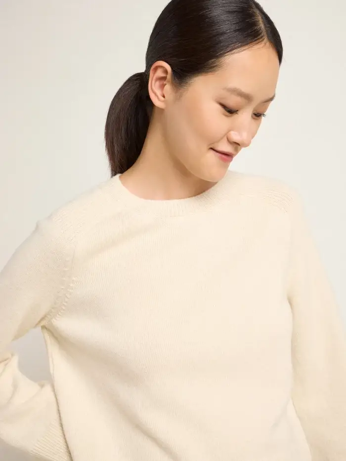 Lanius Cropped Pullover (GOTS) Saisonschlussverkauf