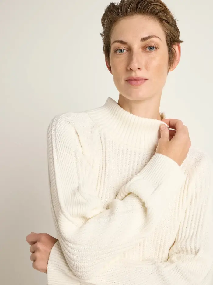 Lanius Grobstrick Pullover (GOTS) Heißer Verkauf