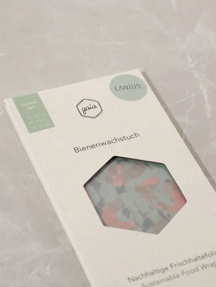 Lanius Bio Bienenwachstücher Starter Set (S/M/L) Clearance-Verkauf