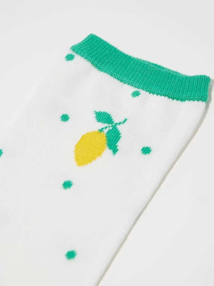 Lanius Socken mit Punkten (GOTS) Im Verkauf