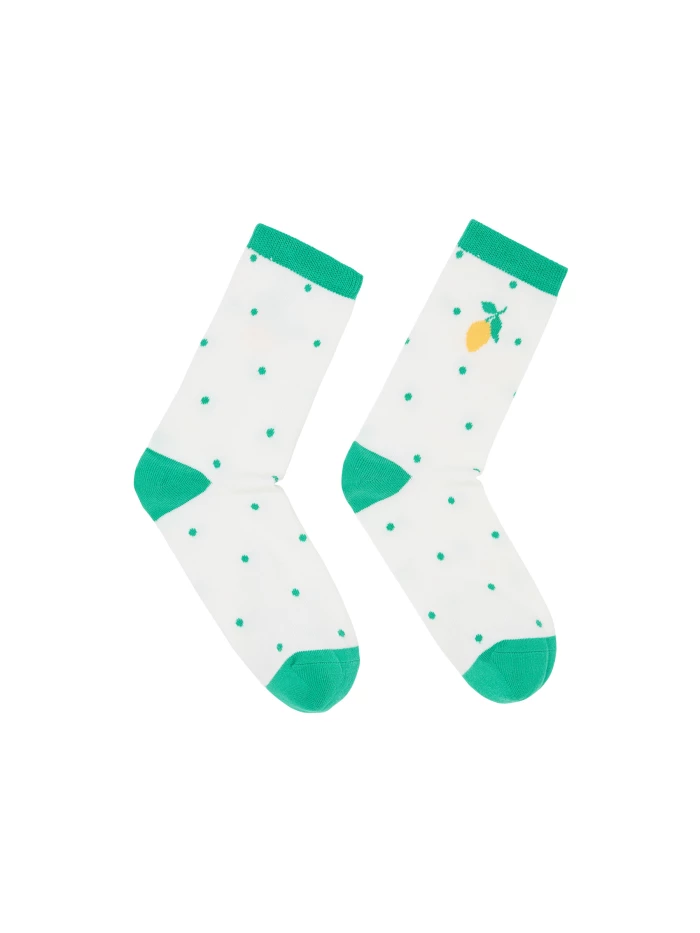 Lanius Socken mit Punkten (GOTS) Im Verkauf