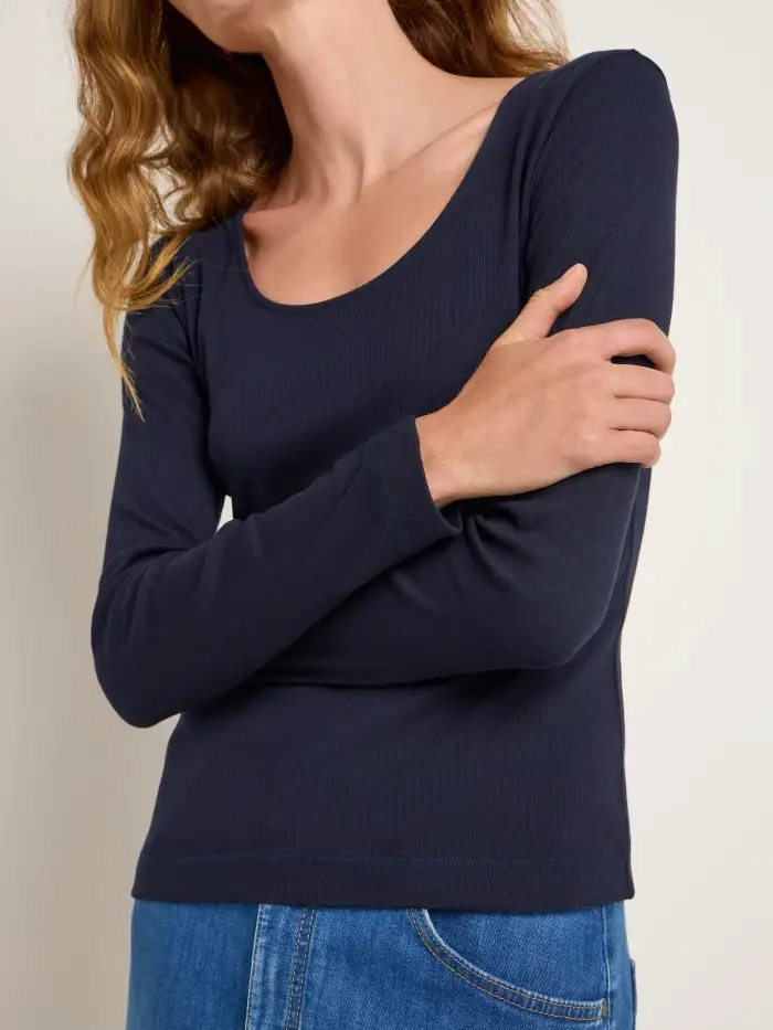 Lanius Langarmshirt (GOTS) Exklusive Angebote