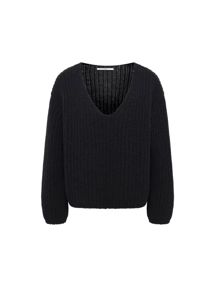 Lanius Pullover mit V-Ausschnitt (GOTS) Letzte 3 Tage