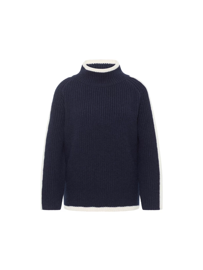 Lanius Pullover in Rippoptik (GOTS) Bis zu 50% Rabatt