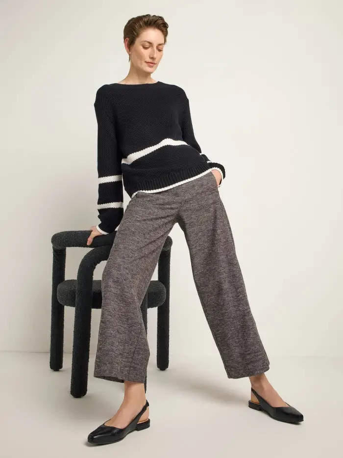 Lanius Blockstreifen Pullover (GOTS) Bis zu 60% Rabatt