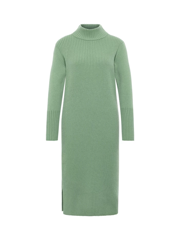 Lanius Rippen-Strickkleid Sonderangebot der Fabrik