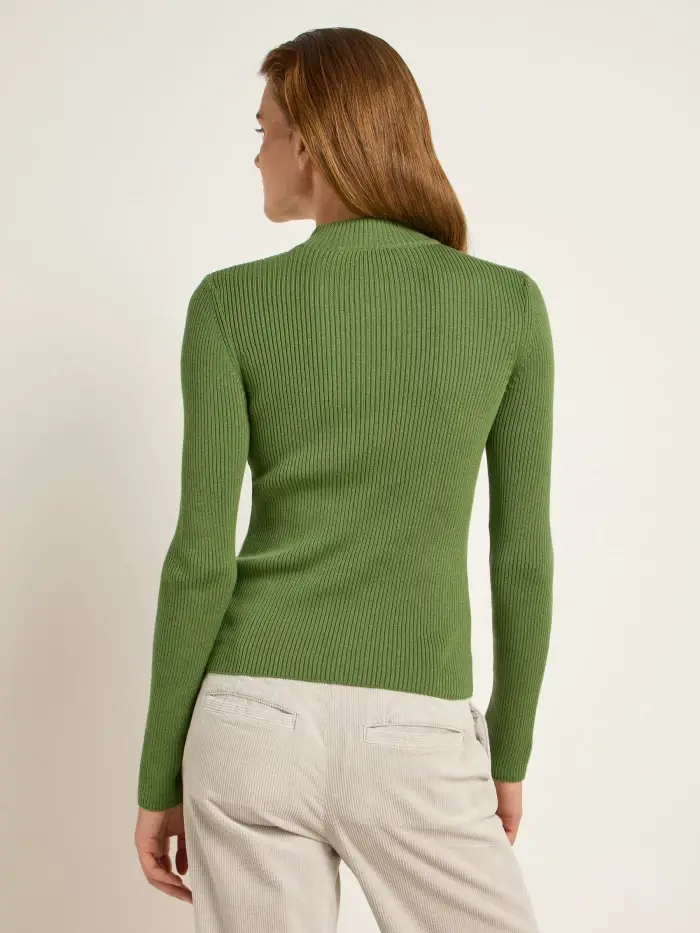 Lanius Stehkragenpullover (GOTS) Riesige Rabatte