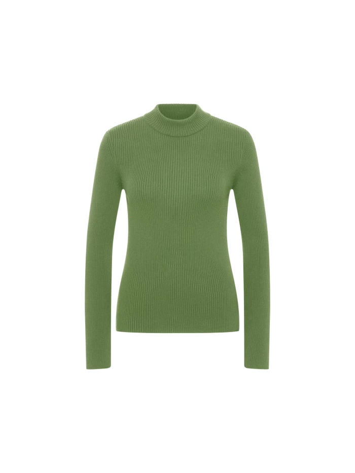 Lanius Stehkragenpullover (GOTS) Riesige Rabatte