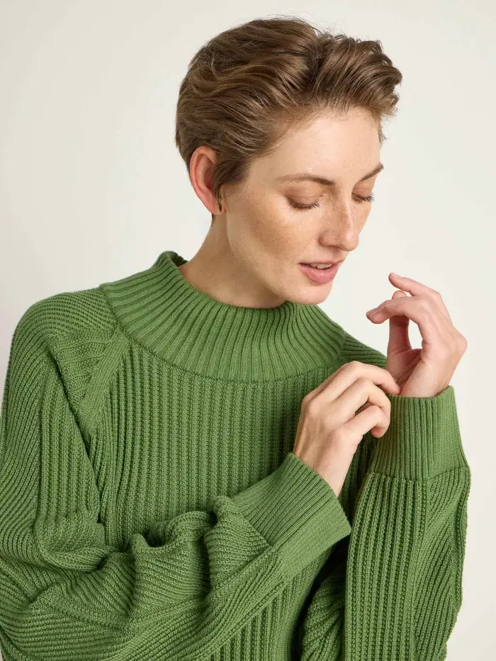 Lanius Grobstrick Pullover (GOTS) 50% Rabatt mit kostenlosem Versand