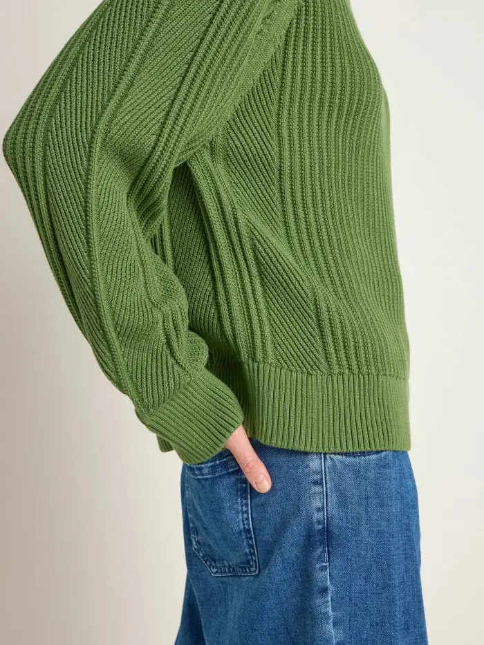 Lanius Grobstrick Pullover (GOTS) 50% Rabatt mit kostenlosem Versand
