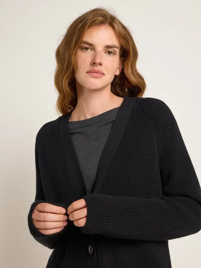 Lanius Strickjacke (GOTS) im Angebot