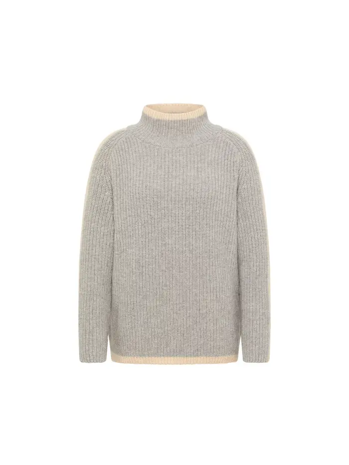 Lanius Pullover in Rippoptik (GOTS) Exklusive Angebote