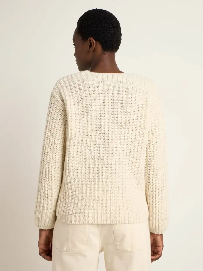 Lanius Pullover mit V-Ausschnitt (GOTS) Große Rabatte