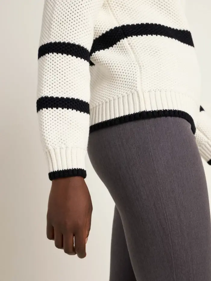 Lanius Blockstreifen Pullover (GOTS) Tägliche Deals