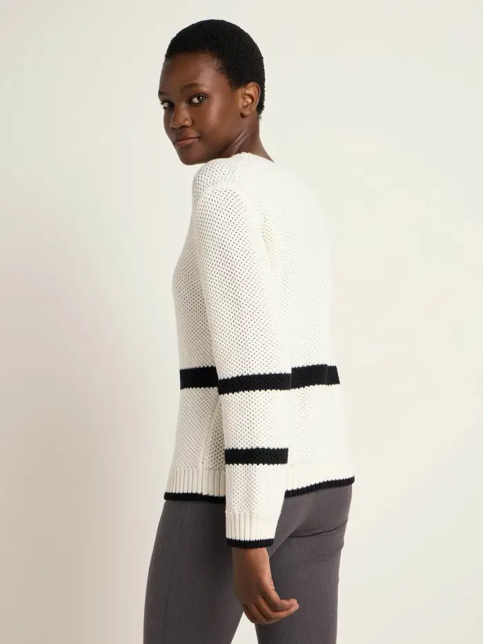 Lanius Blockstreifen Pullover (GOTS) Tägliche Deals