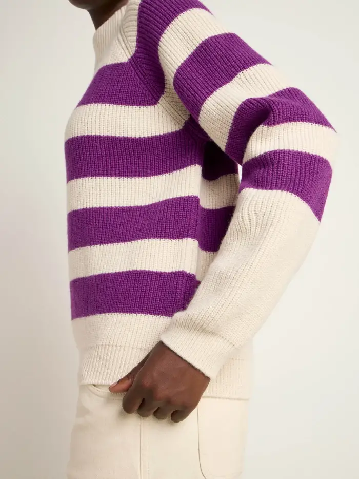 Lanius Streifenpullover (GOTS) Neueste Stile
