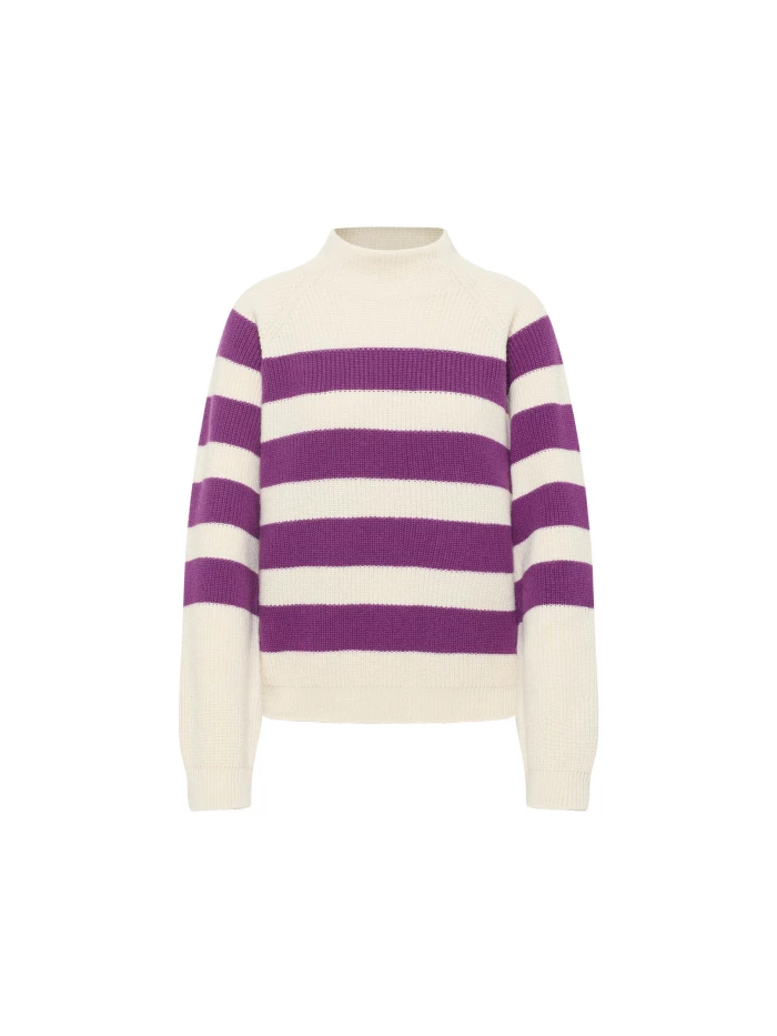 Lanius Streifenpullover (GOTS) Neueste Stile