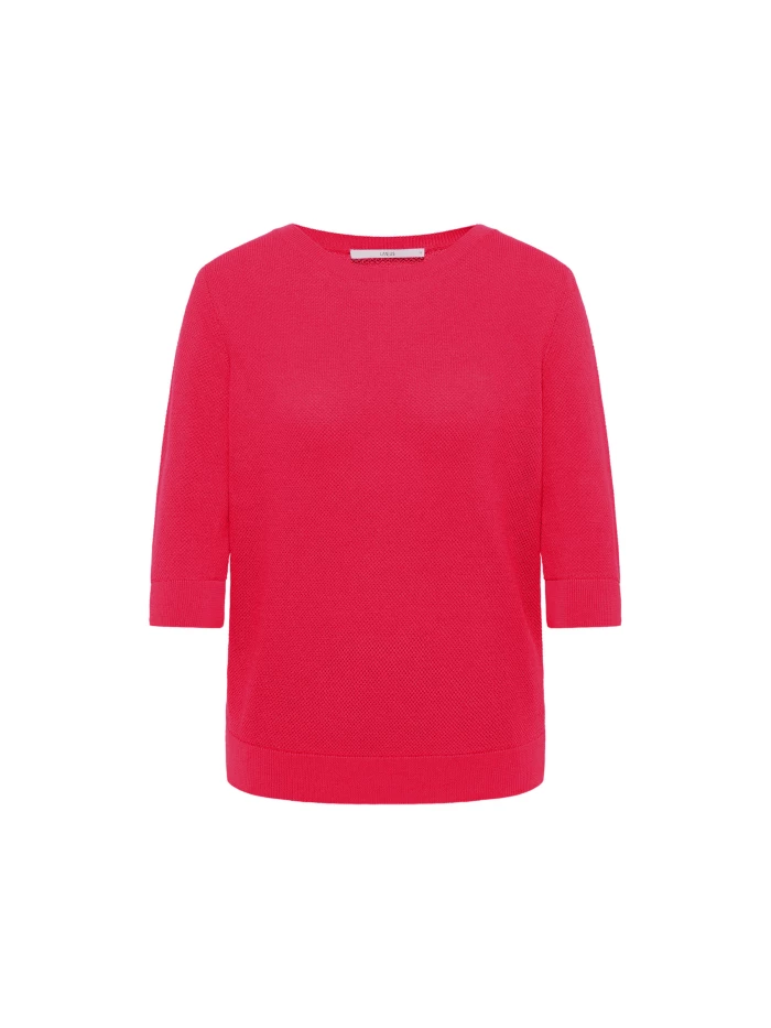Lanius Struktur-Halbarmpullover (GOTS) Letzte 2 Tage