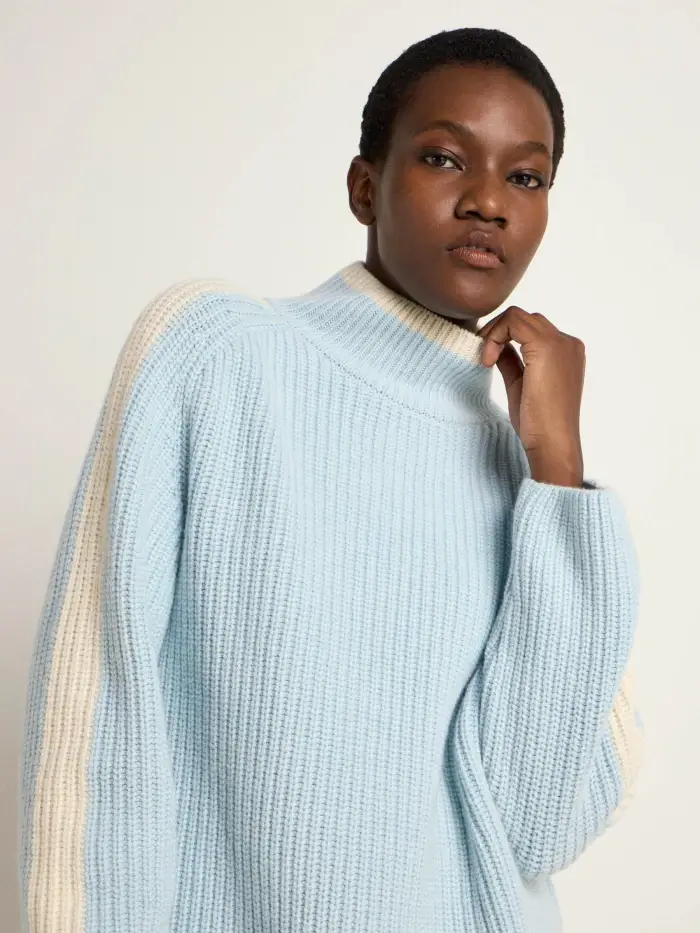 Lanius Pullover in Rippoptik (GOTS) Bis zu 50% Rabatt