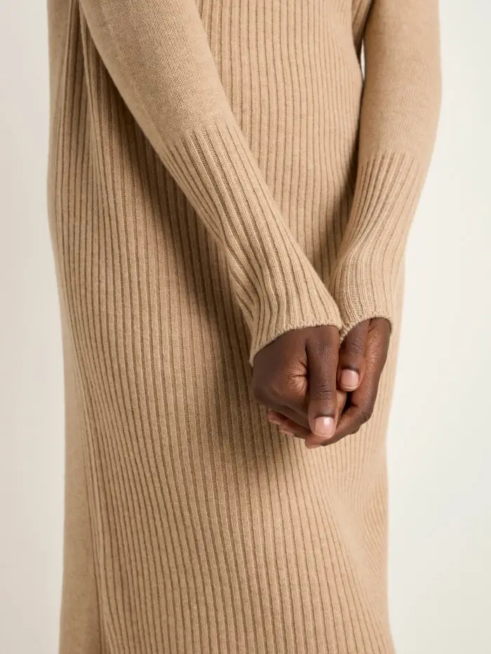Lanius Rippen-Strickkleid Nur noch ein Tag übrig