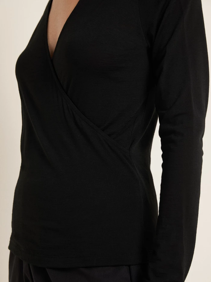 Lanius Shirt in Wickeloptik 50% Rabatt mit kostenlosem Versand