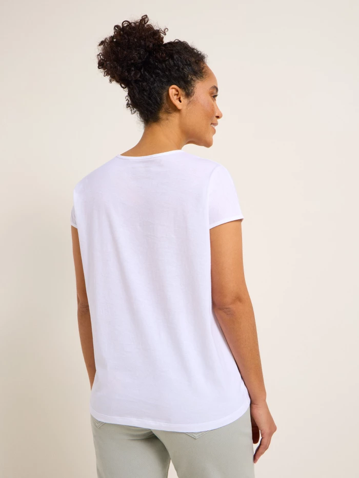 Lanius Shirt mit überschnittener Schulter (GOTS) Fabrikladen