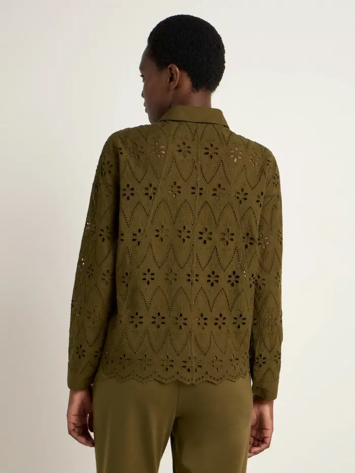 Lanius Spitzen-Hemdbluse Fabrikverkauf