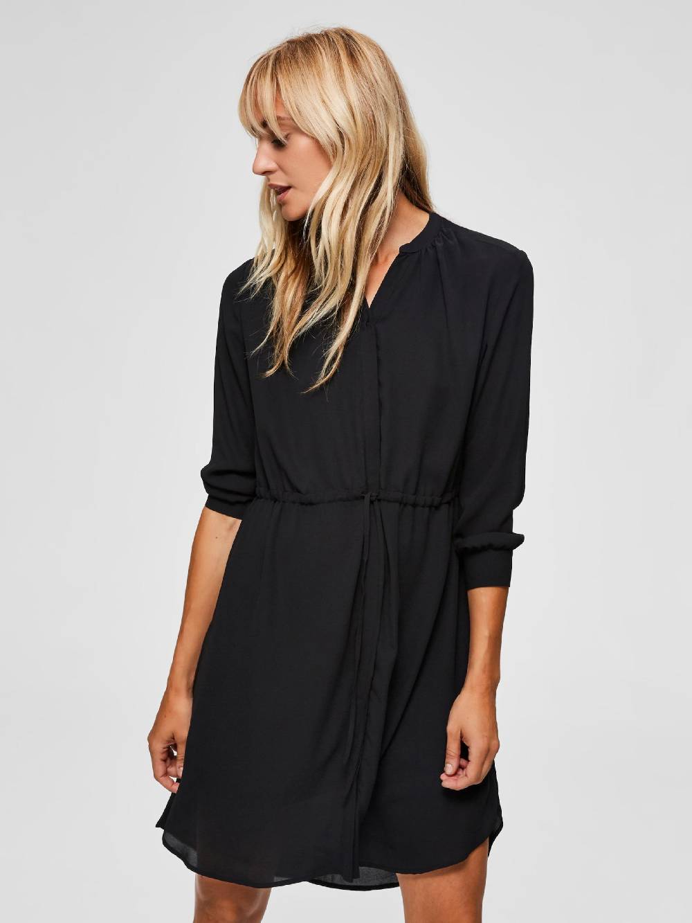 SELECTED FEMME Shirt Dress 'Damina' in Black Kostenloser Versand