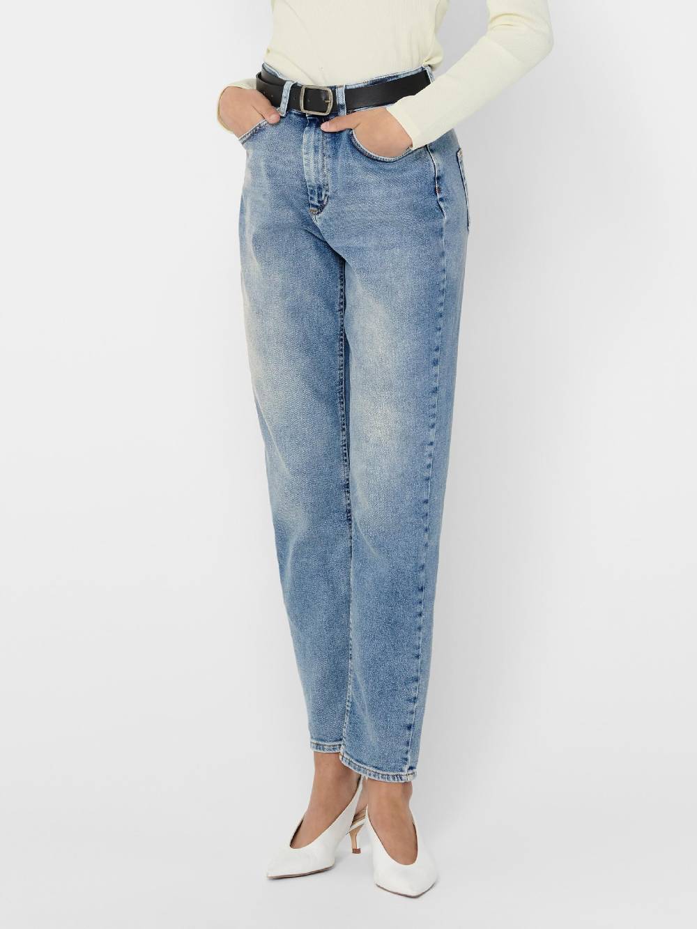 ONLY Regular Jeans 'VENEDA' in Blue, Blue Denim Wochenangebot