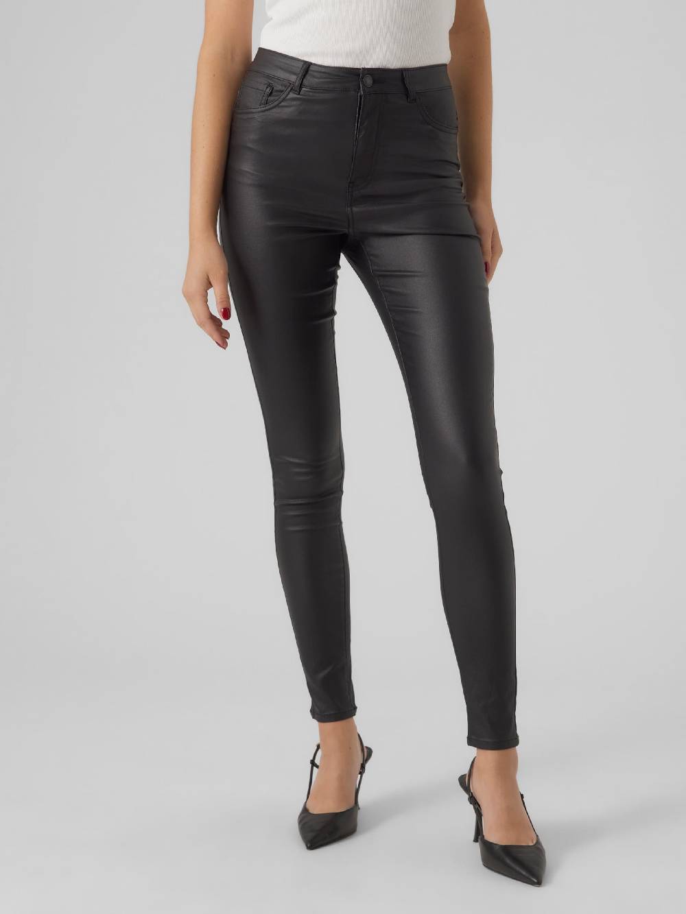 VERO MODA Skinny Pants 'VMSophia' in Black Online