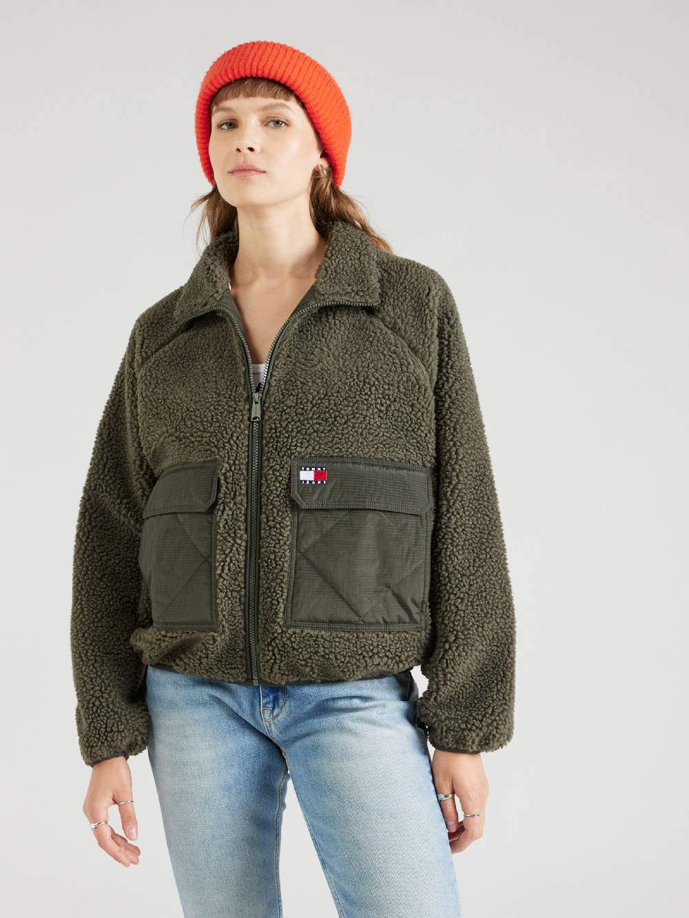 Tommy Jeans Between-Season Jacket in Dark Green Exklusive Angebote