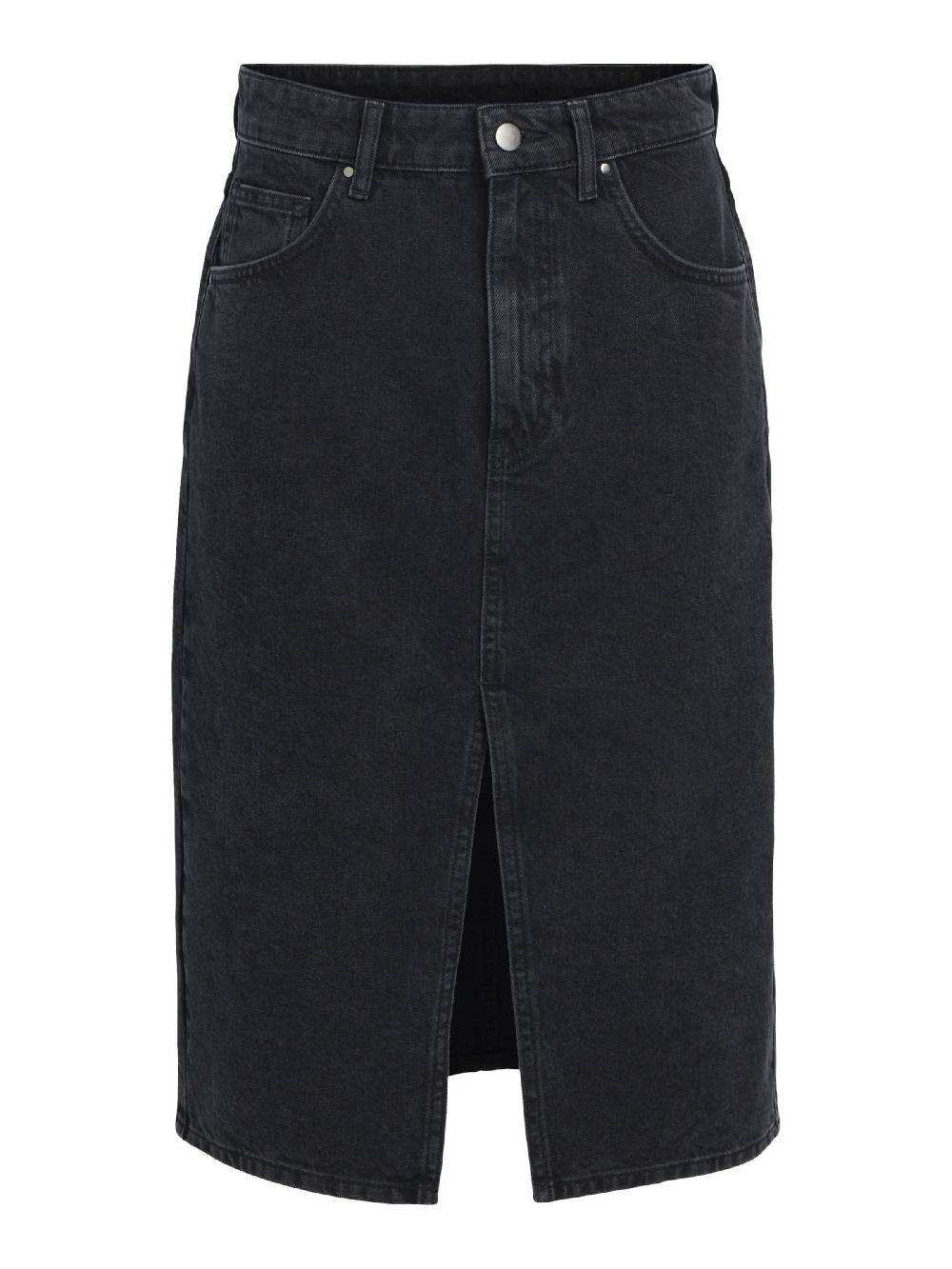 OBJECT Skirt 'Harlow' in Black Denim 50% Rabatt für begrenzte Zeit