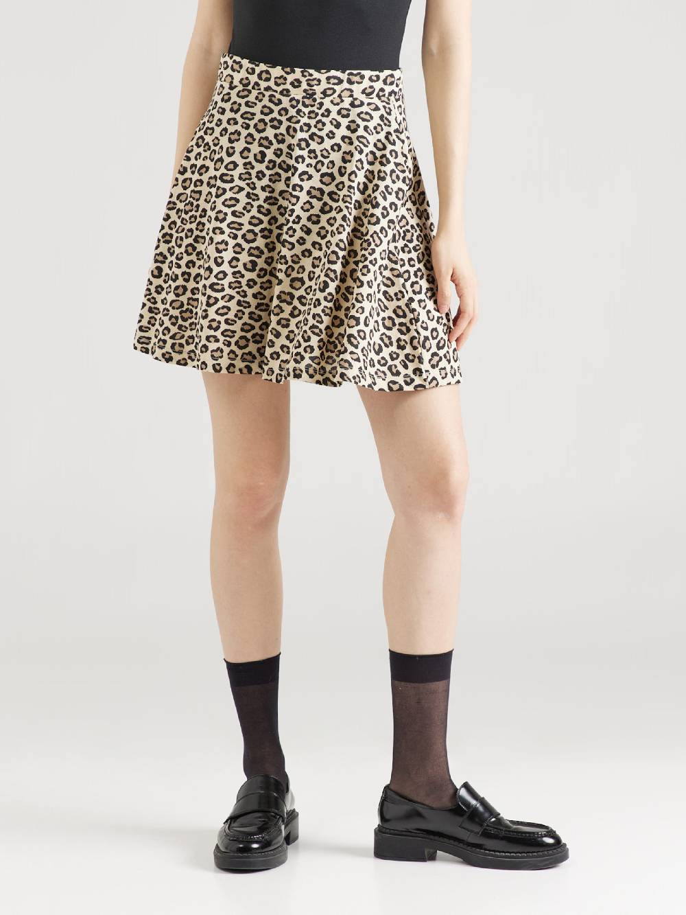 ONLY Skirt 'MAY' in Beige, Black Günstiger Verkauf