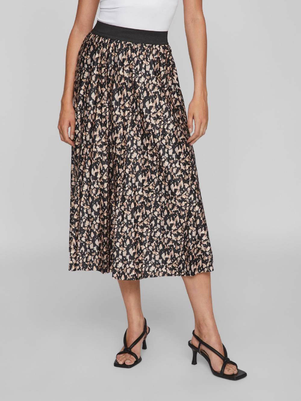 VILA Skirt 'NITBAN' in Black Meist gekauft