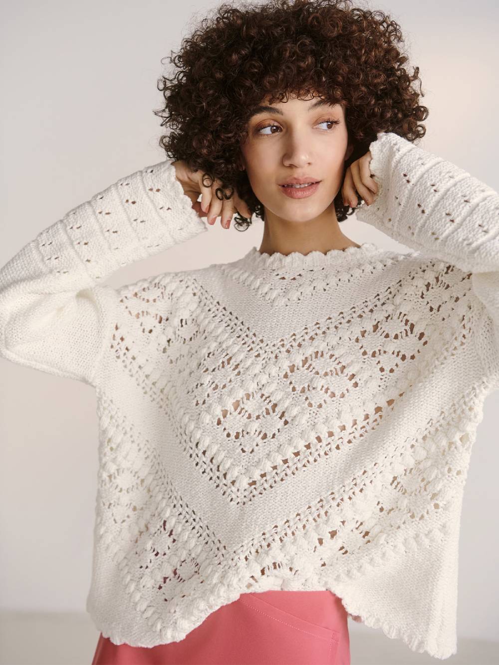 Guido Maria Kretschmer Women Sweater in Light Beige Osterangebot