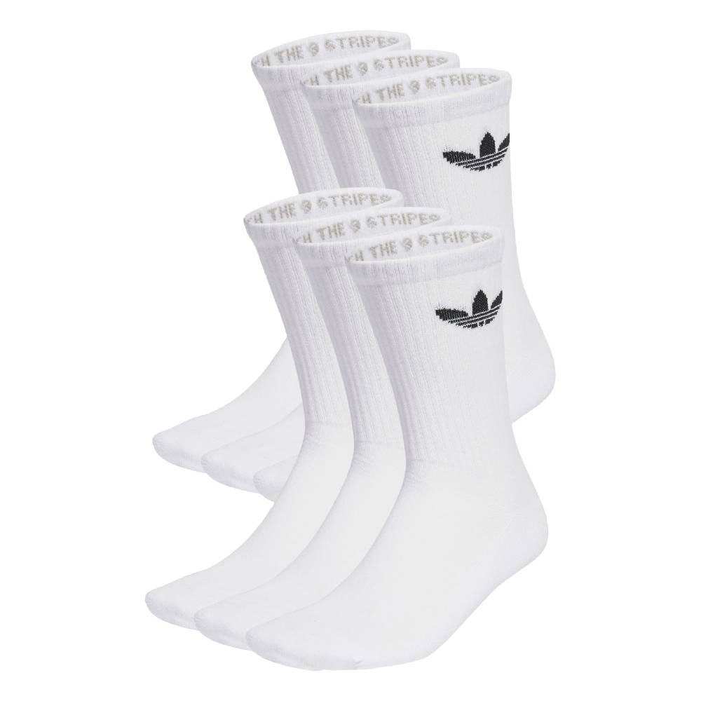 ADIDAS ORIGINALS Socks 'Trefoil Cushion' in White Letzte 2 Tage