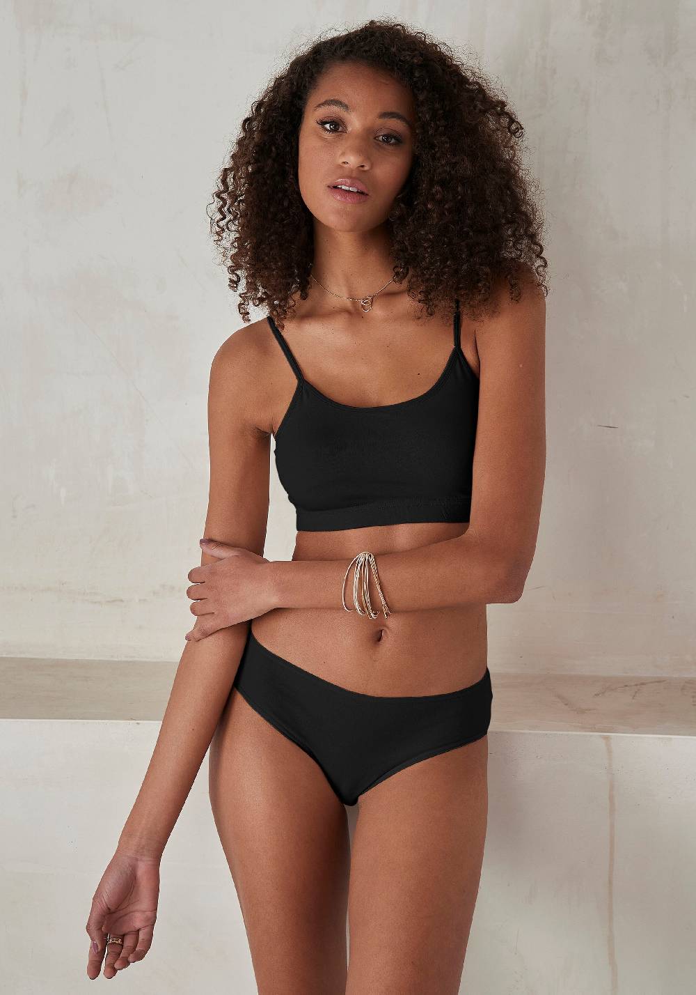 LASCANA Panty in Black Bis zu 55% Rabatt