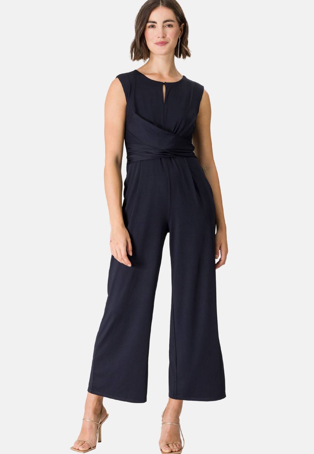 zero Jumpsuit in Night Blue Kostenloser Versand