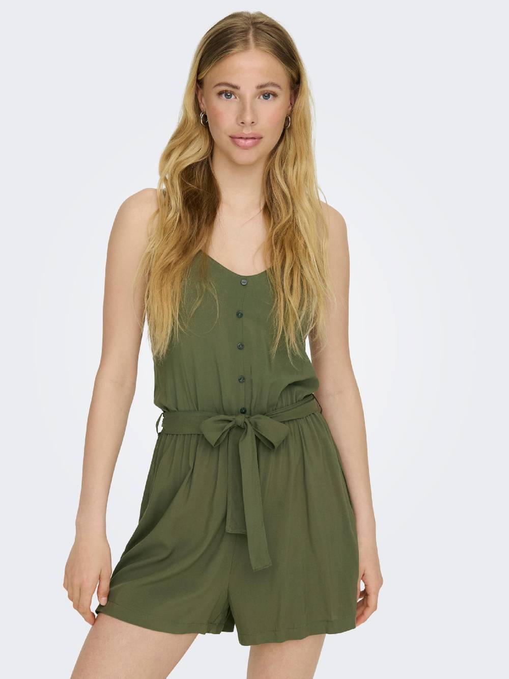 ONLY Jumpsuit 'NOVA' in Olive Limitierter Zeitrabatt