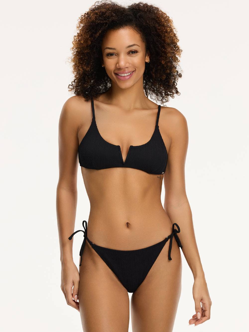 Shiwi Bralette Bikini 'Leah' in Black Top Angebot