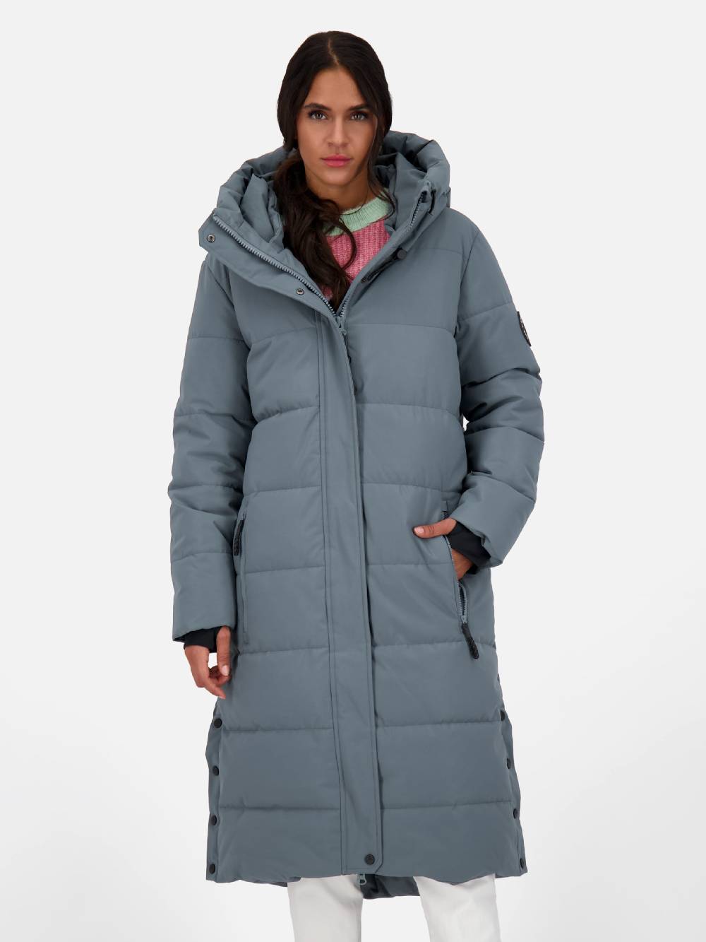 Alife and Kickin Winter Coat 'Katia' in Opal Outlet