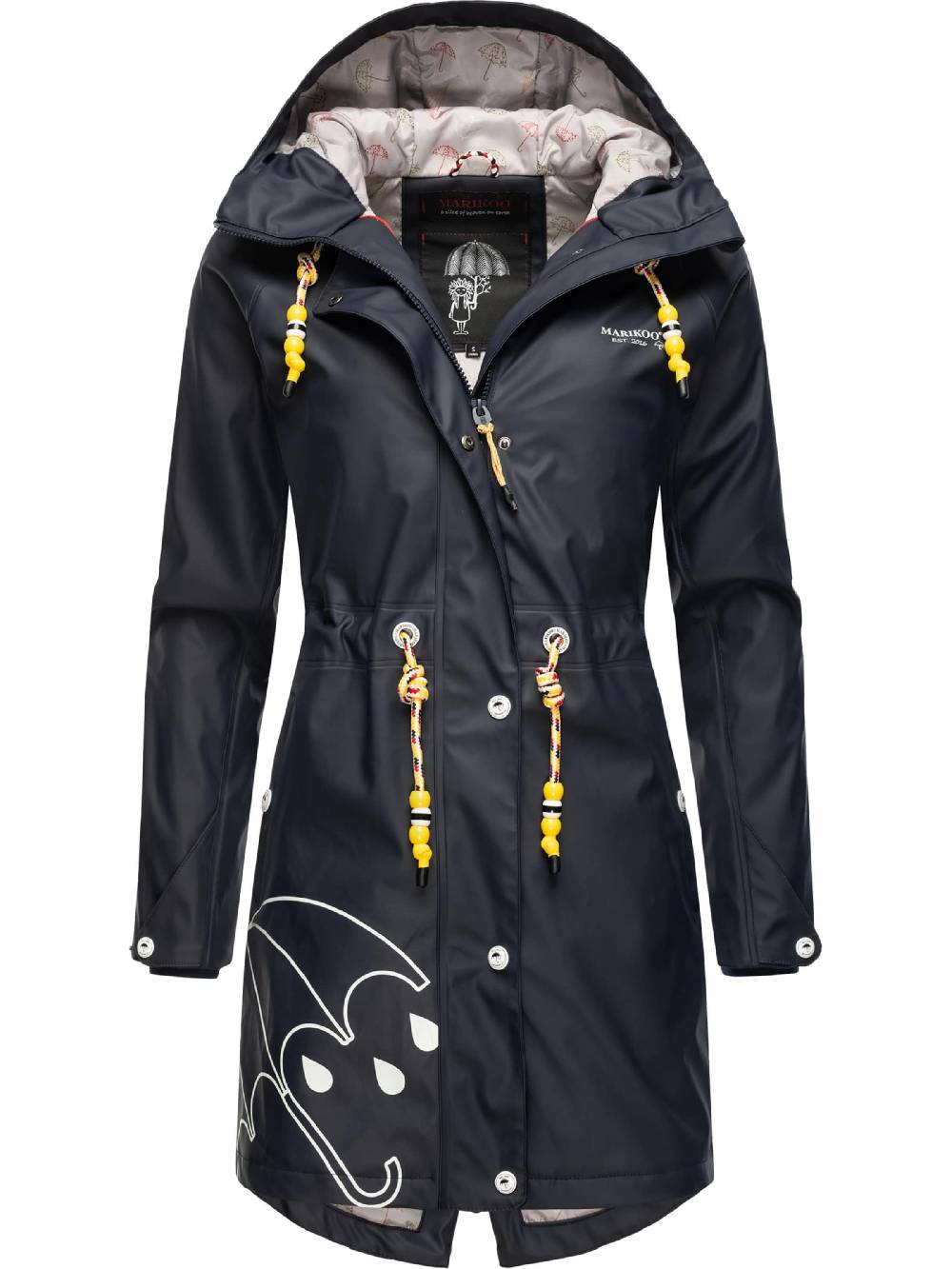 MARIKOO Raincoat in Navy Flash Sale