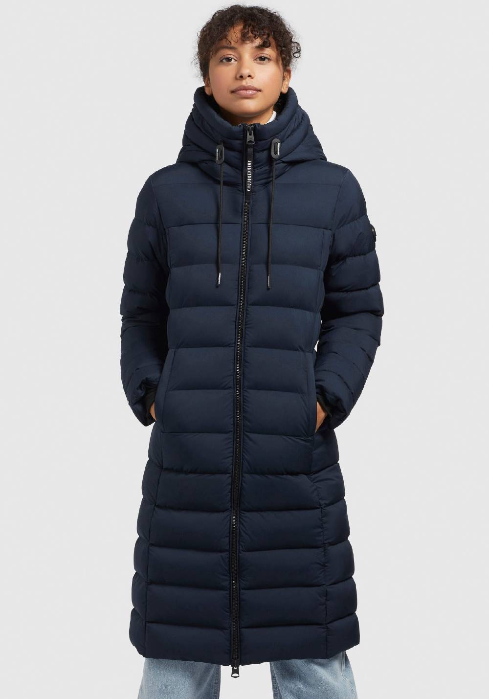 khujo Winter Coat in Navy Begrenztes Angebot
