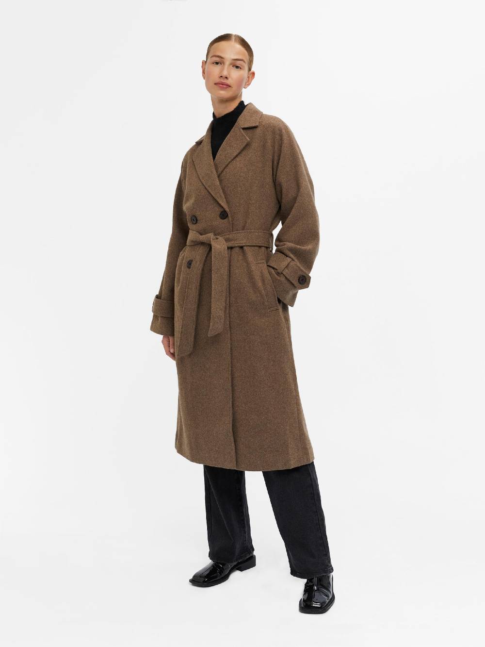 OBJECT Between-Seasons Coat 'OBJKeily' in Brocade Exklusivangebot
