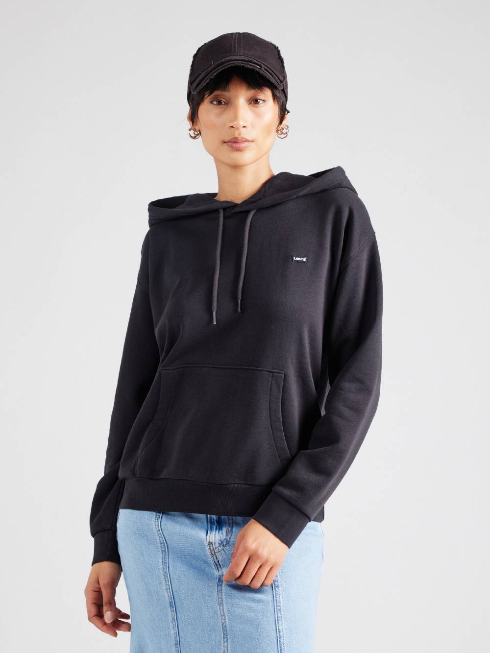 LEVI'S ® Sweatshirt 'Everyday' in Black Zeitlich begrenztes Angebot