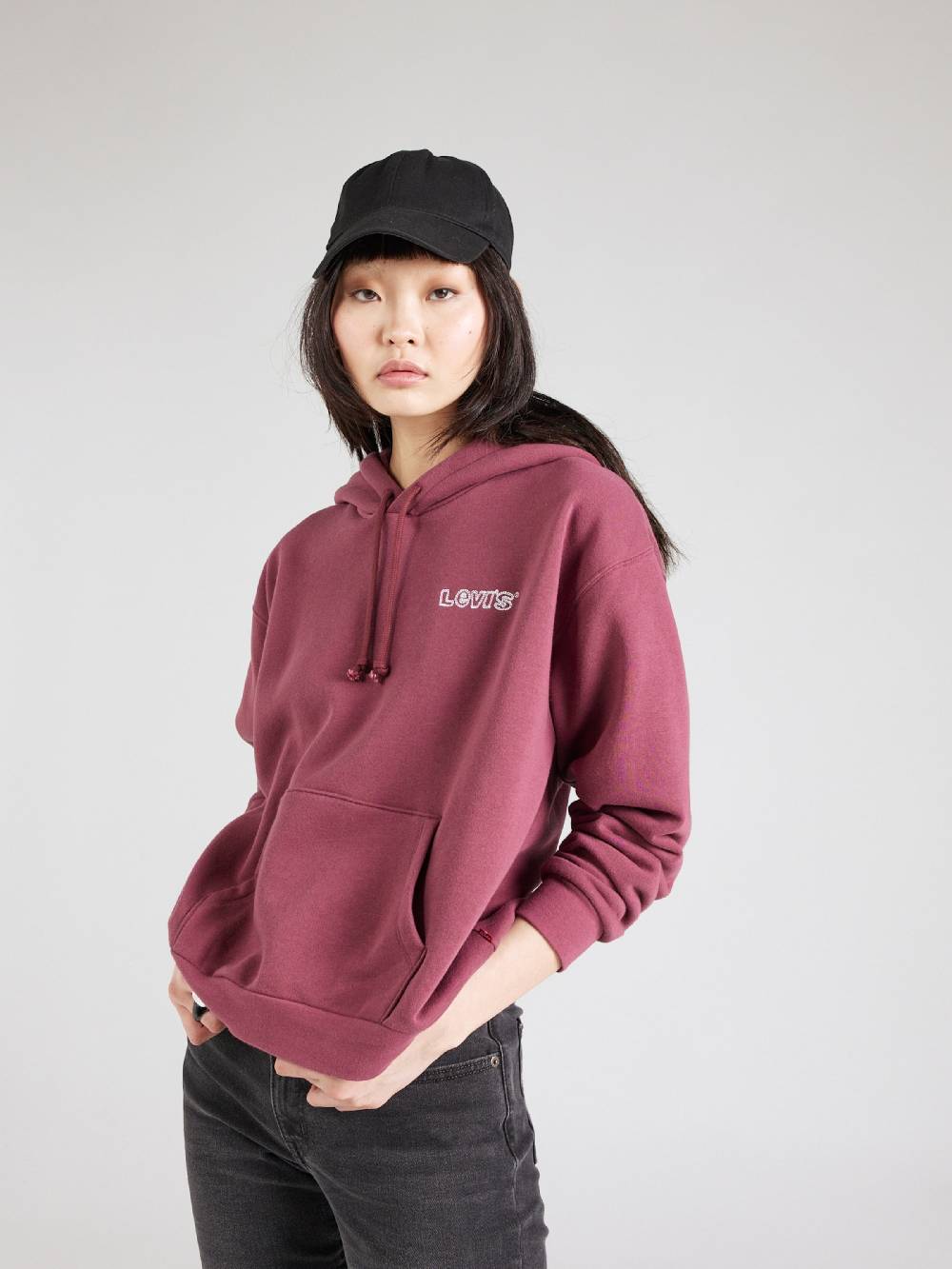 LEVI'S ® Sweatshirt in Burgundy Bestseller