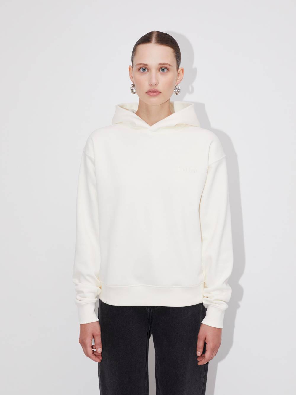 LeGer by Lena Gercke Sweatshirt 'Clarissa' in White Saisonale Angebote