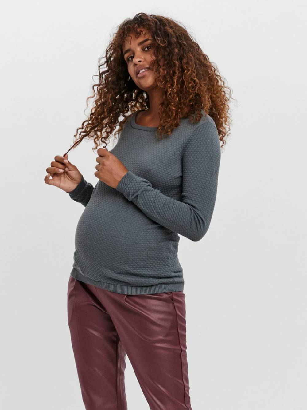 Vero Moda Maternity Sweater 'VMMCare' in Dark Green Bis zu 60% Rabatt